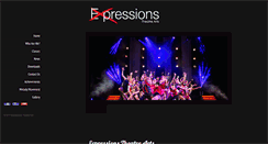 Desktop Screenshot of expressionstheatrearts.com